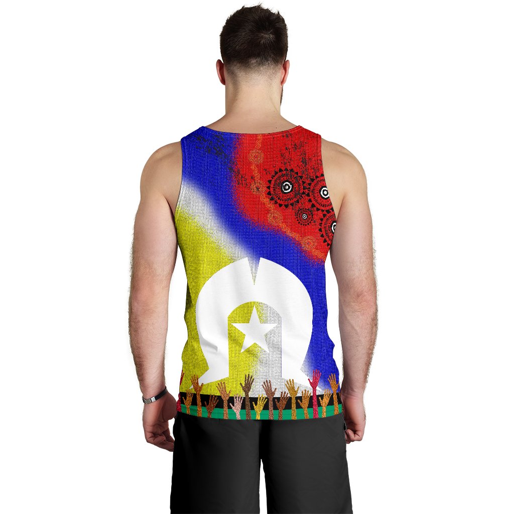 Aboriginal Men's Tank Top - Australia NAIDOC Week 2020 - Vibe Hoodie Shop