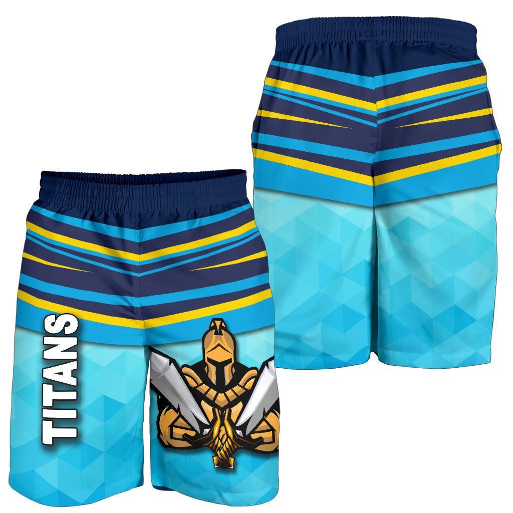 Gold Coast Men Shorts Titans Gladiator - Vibe Hoodie Shop