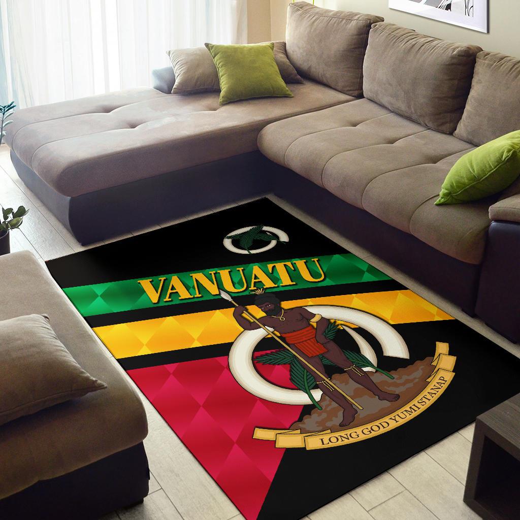 Vanuatu Rugby Area Rug Sporty Style - Vibe Hoodie Shop