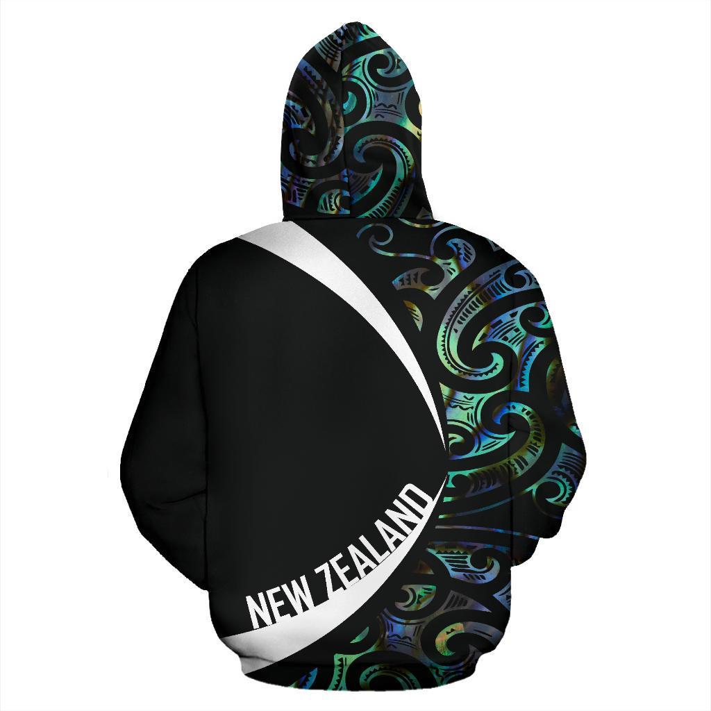 Hei Tiki New Zealand Hoodie, Maori Paua Shell Pullover Hoodie - Vibe Hoodie Shop