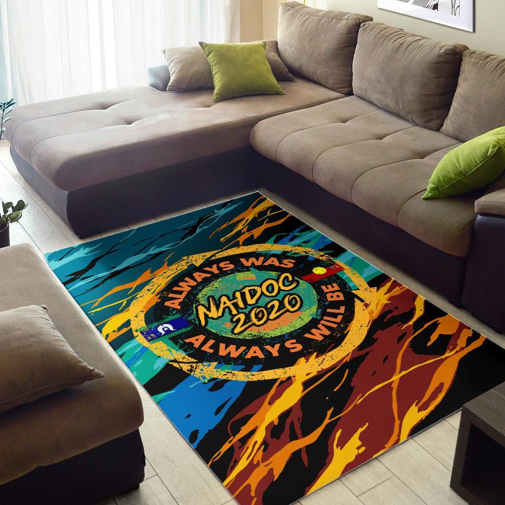 Area Rug 2 - NAIDOC Always Was, Always Will Be - Vibe Hoodie Shop