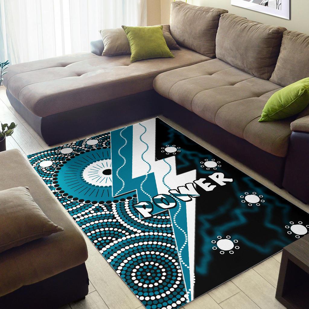 Power Area Rug Thunda Port Adelaide - Vibe Hoodie Shop