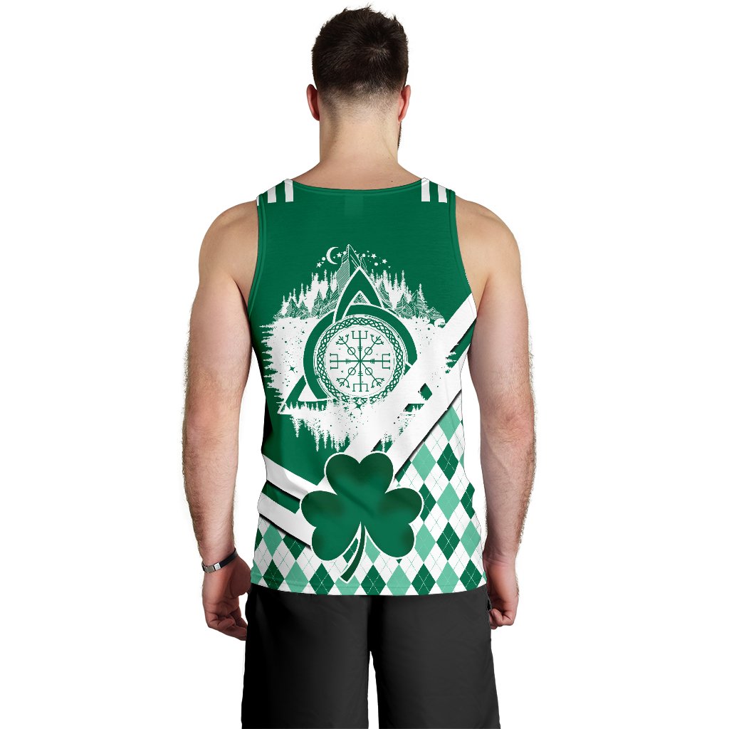 Ireland Rugby Shamrock Men Tank Top Mix Irish Celtic - Vibe Hoodie Shop