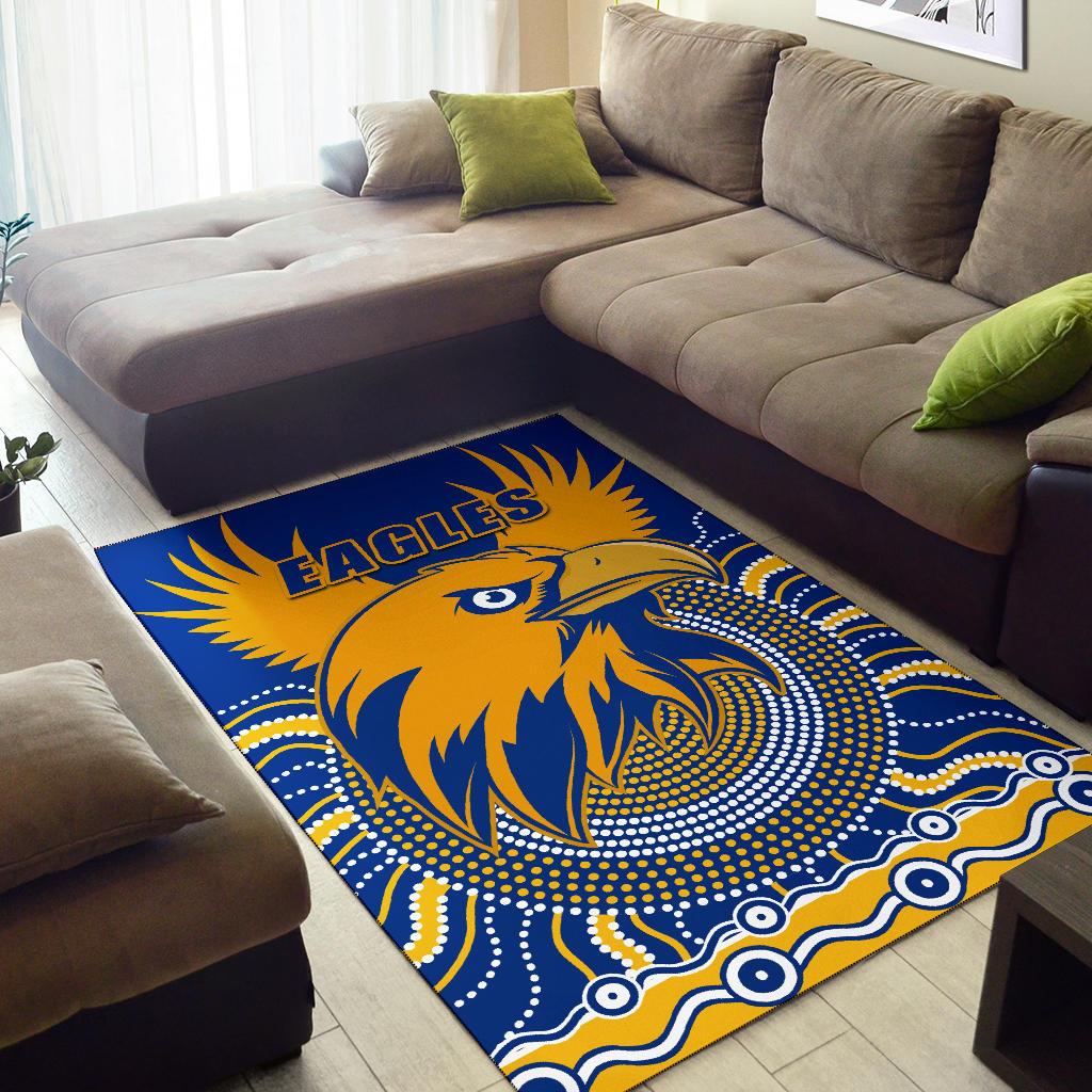 Eagles Area Rug West Coast Mix Indigenous - Vibe Hoodie Shop