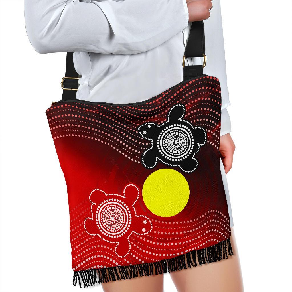 aboriginal-boho-handbag-indigenous-circle-dot-painting-style