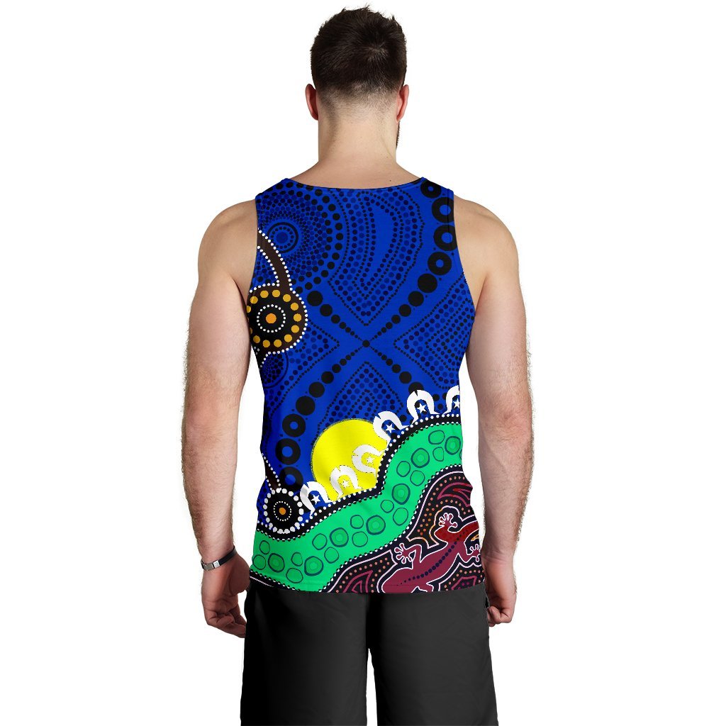 Men's Tank Top - Aboriginal NAIDOC Week Style - Vibe Hoodie Shop