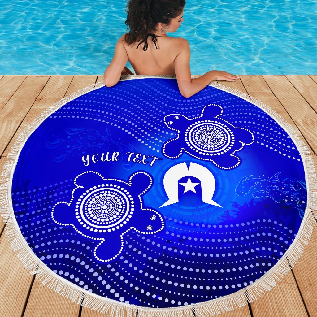 custom-torres-strait-islanders-beach-blanket-torres-symbol-with-indigenous-turtle