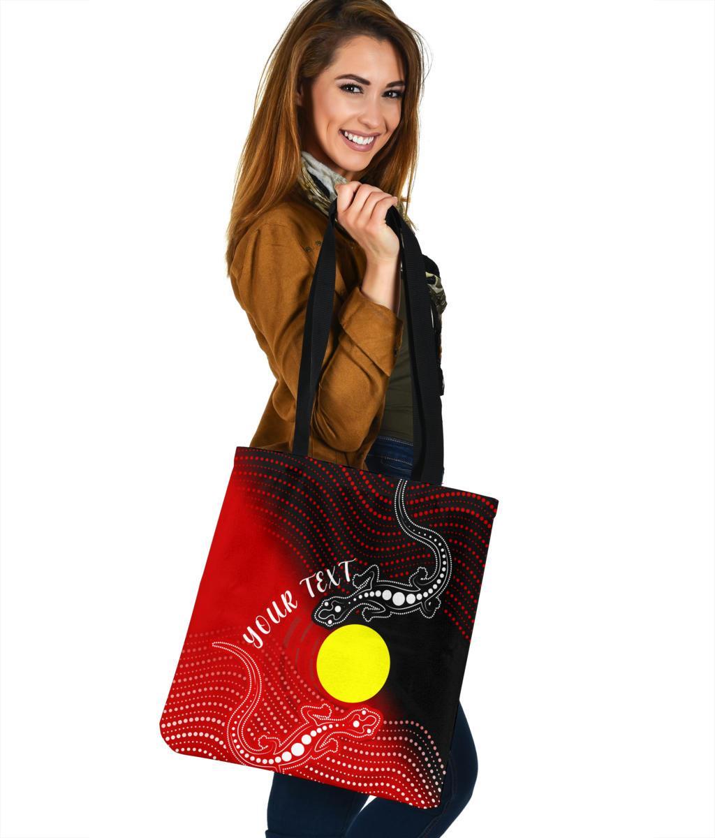 custom-aboriginal-tote-bags-two-indigenous-lizard