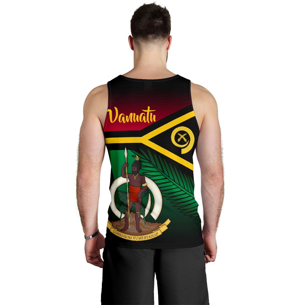 Vanuatu Rugby Men Tank Top Proud Vibes - Vibe Hoodie Shop