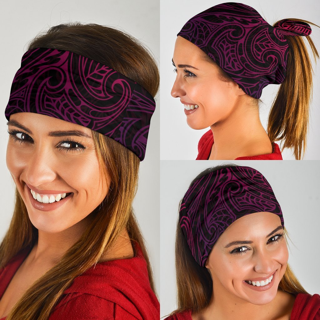 New Zealand Maori Bandana - Pink - Vibe Hoodie Shop