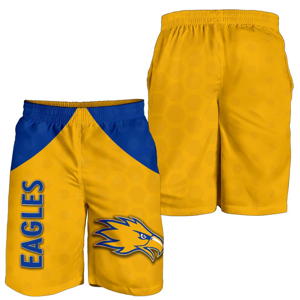 Eagles Men Shorts West Coast - Gold - Vibe Hoodie Shop