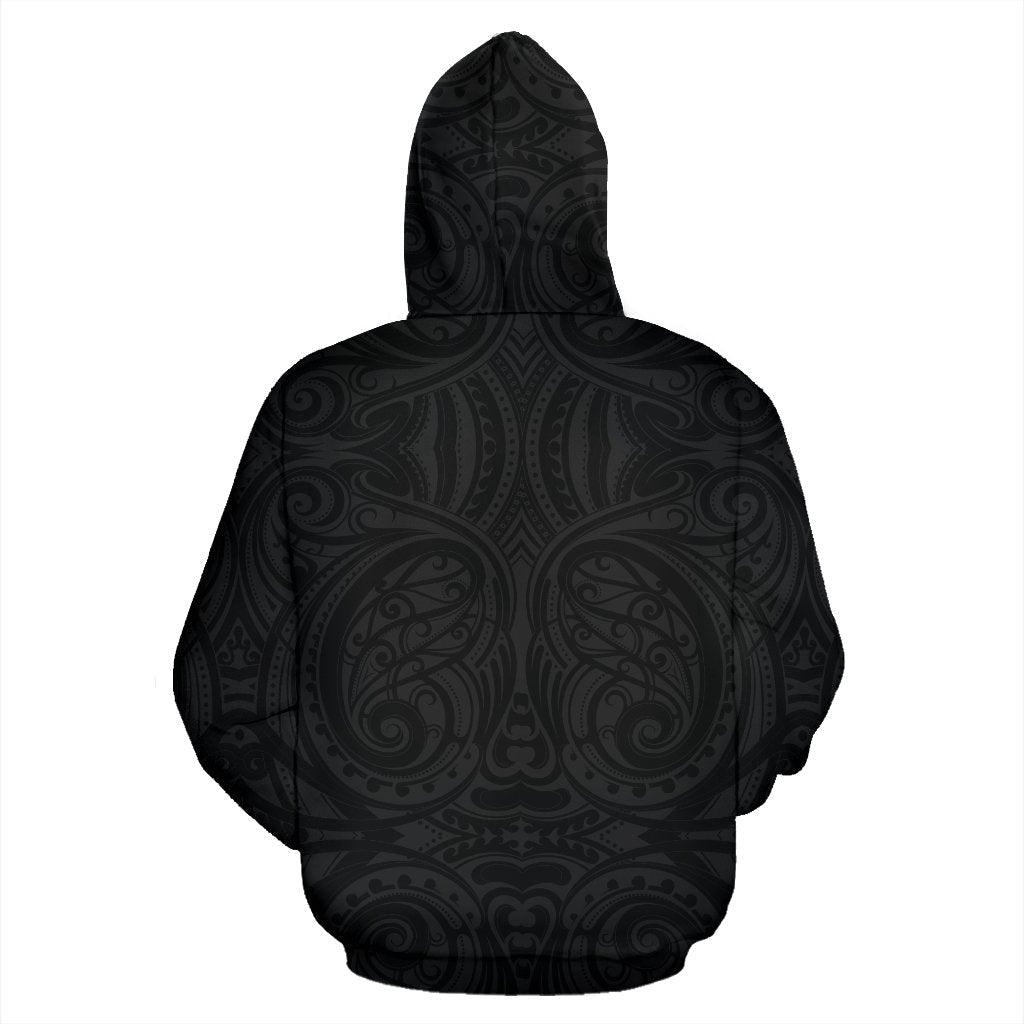 New Zealand Rugby Three Fern Zip Up Hoodie - Vibe Hoodie Shop