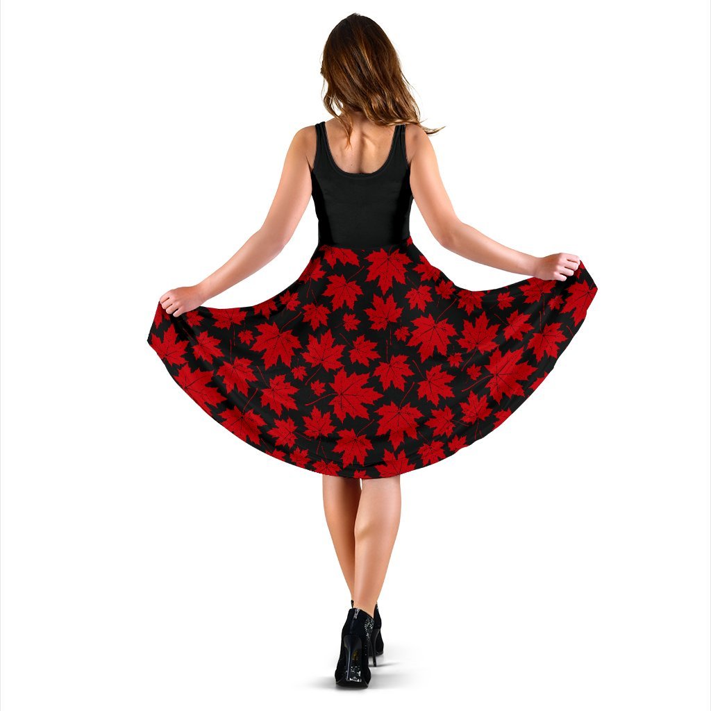 canada-womens-dress-pattern-maple-leaf