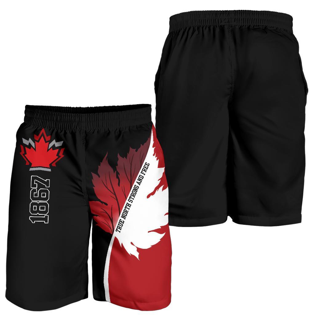 Canada Strong And Free Men's Shorts - Vibe Hoodie Shop