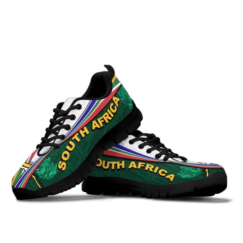 South Africa Sneakers Springboks Rugby Be Unique - White - Vibe Hoodie Shop