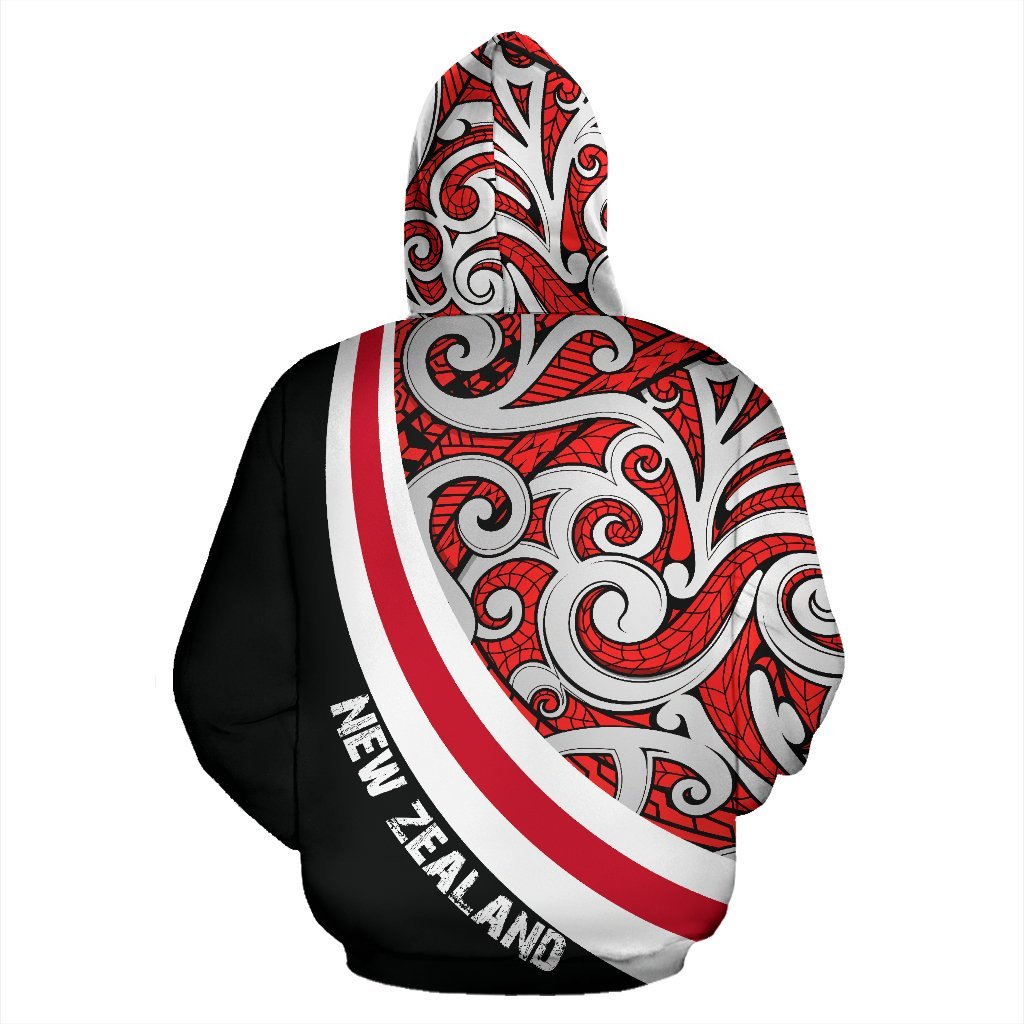 New Zealand Polynesian Maori Ethnic Ornament Hoodie - Vibe Hoodie Shop