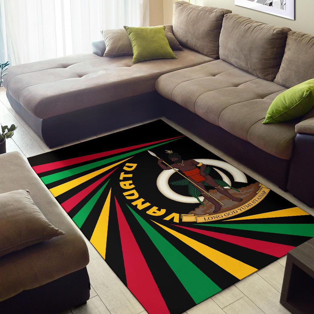 Vanuatu Rugby Area Rug Creative Style - Vibe Hoodie Shop