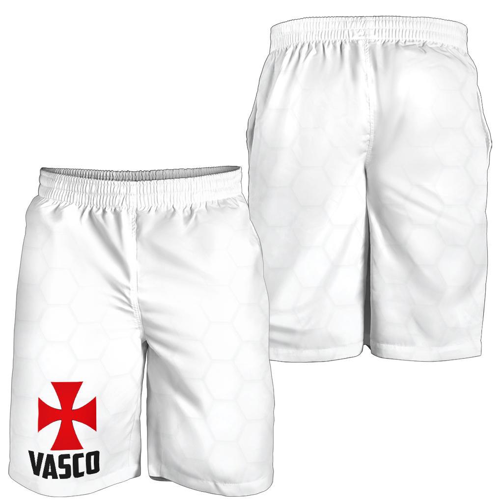 Vasco Men's Shorts White - Vibe Hoodie Shop