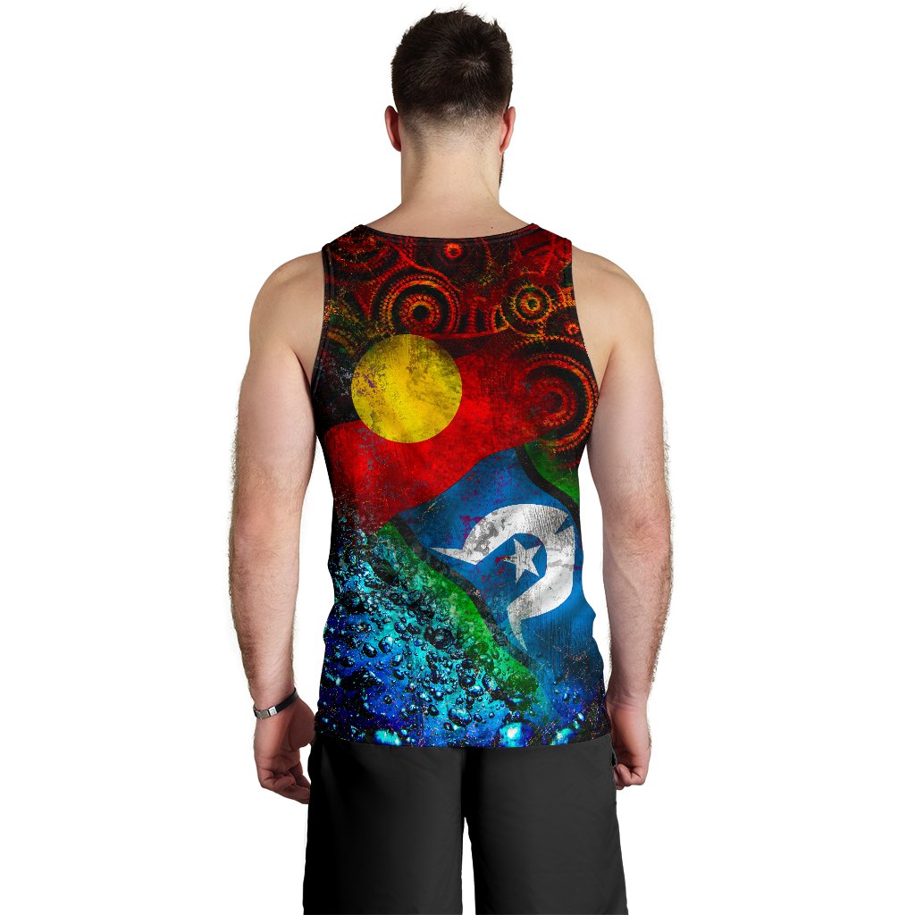 Custom Men's Tank top - Always Was, Always Will Be NAIDOC Week 2021 - Vibe Hoodie Shop