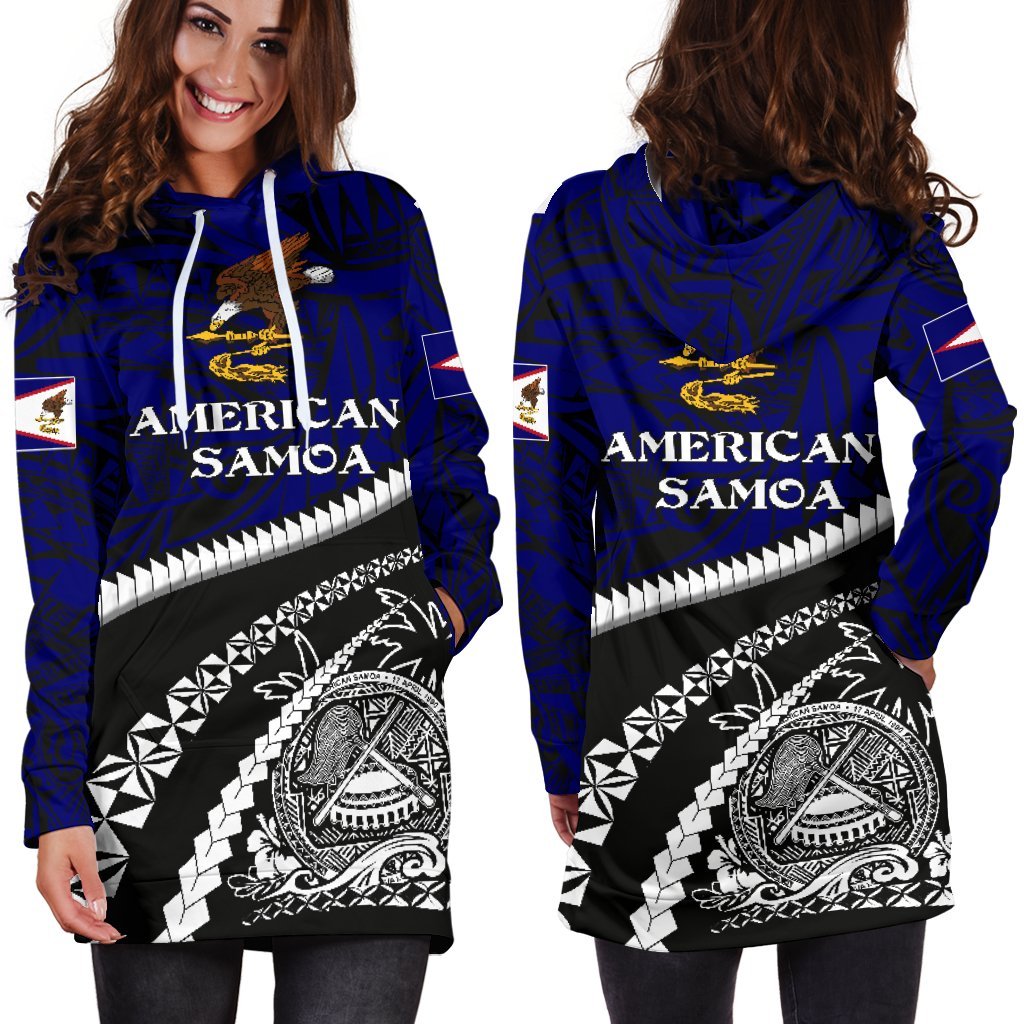 American Samoa Women's Hoodie Dress - Road To Hometown - Vibe Hoodie Shop