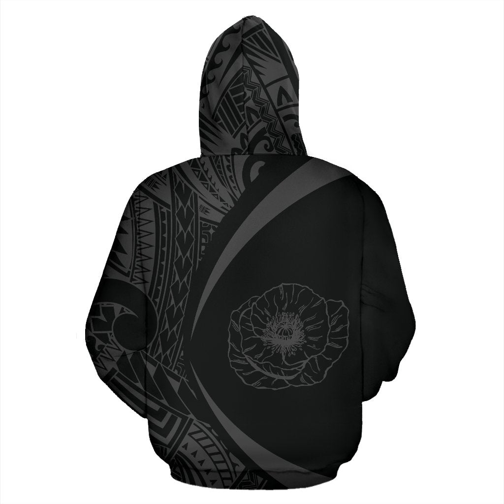 New Zealand ANZAC Hoodie, Lest We Forget Maori Pullover Hoodie - Vibe Hoodie Shop