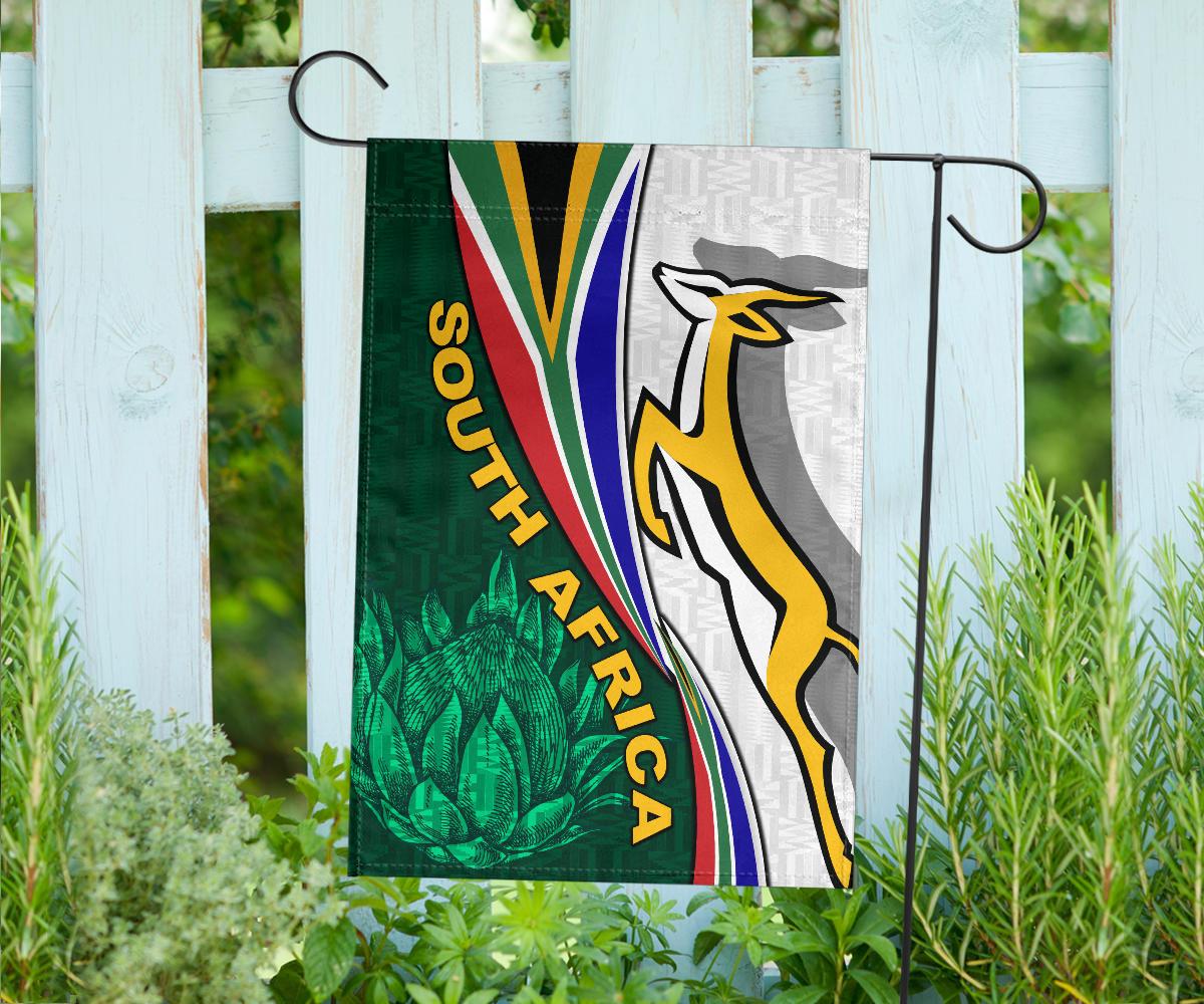 South Africa Flag Springboks Rugby Be Unique - White - Vibe Hoodie Shop