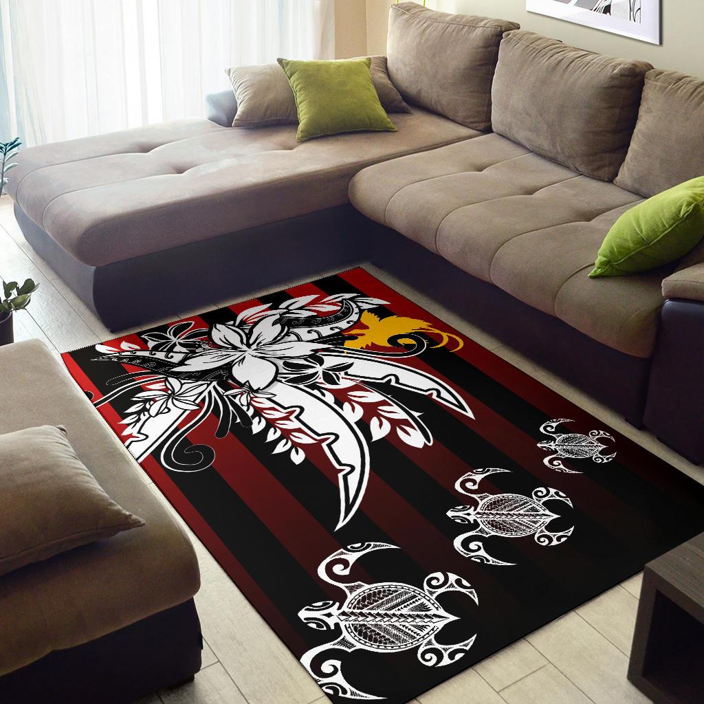 Papua New Guinea Area Rug - Vertical Stripes Style - Vibe Hoodie Shop