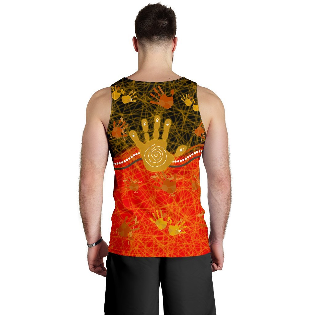 Men's Tank Top - The Pride Of Aboriginal People - Vibe Hoodie Shop