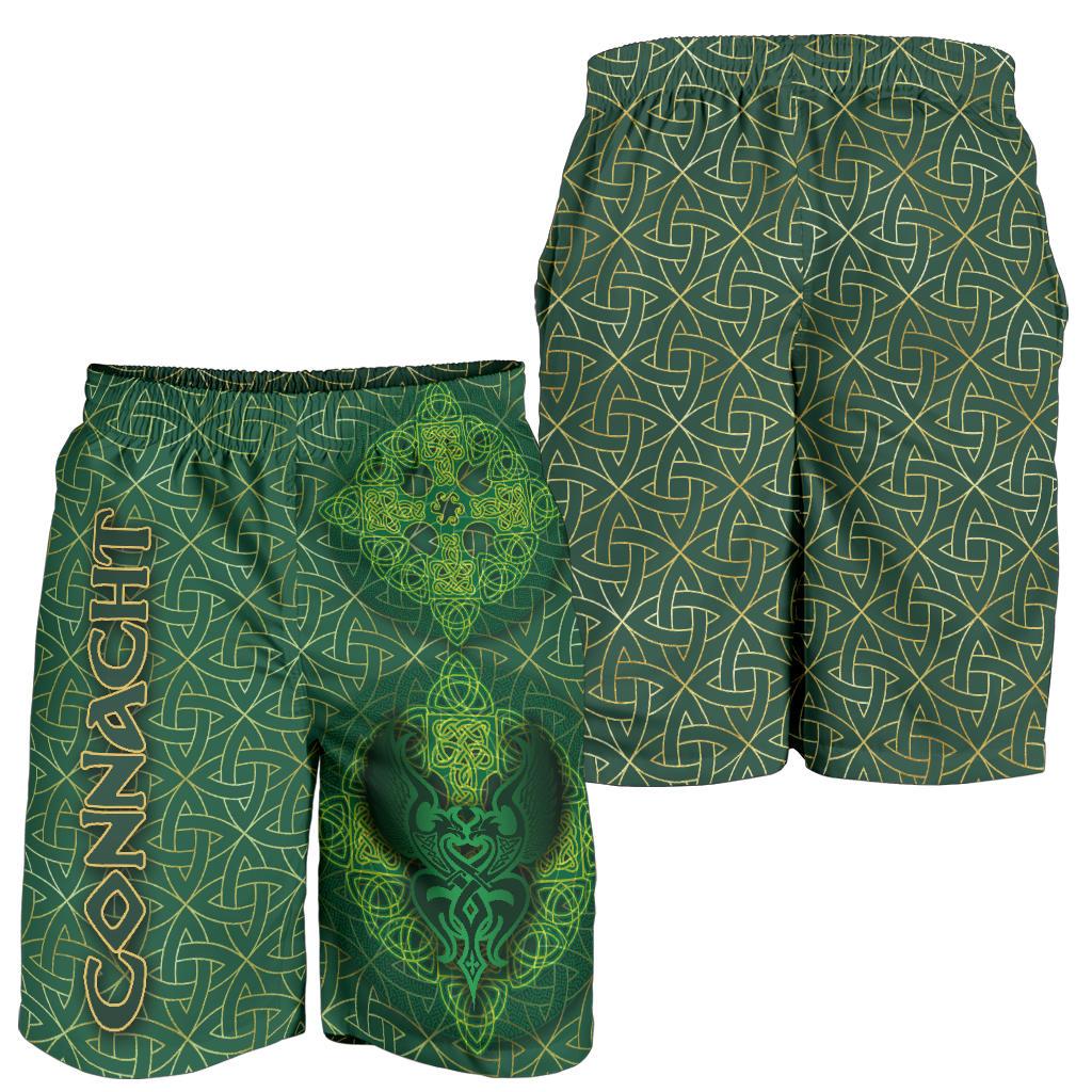 Connacht Men Shorts Lads Celtic Eagles - Vibe Hoodie Shop