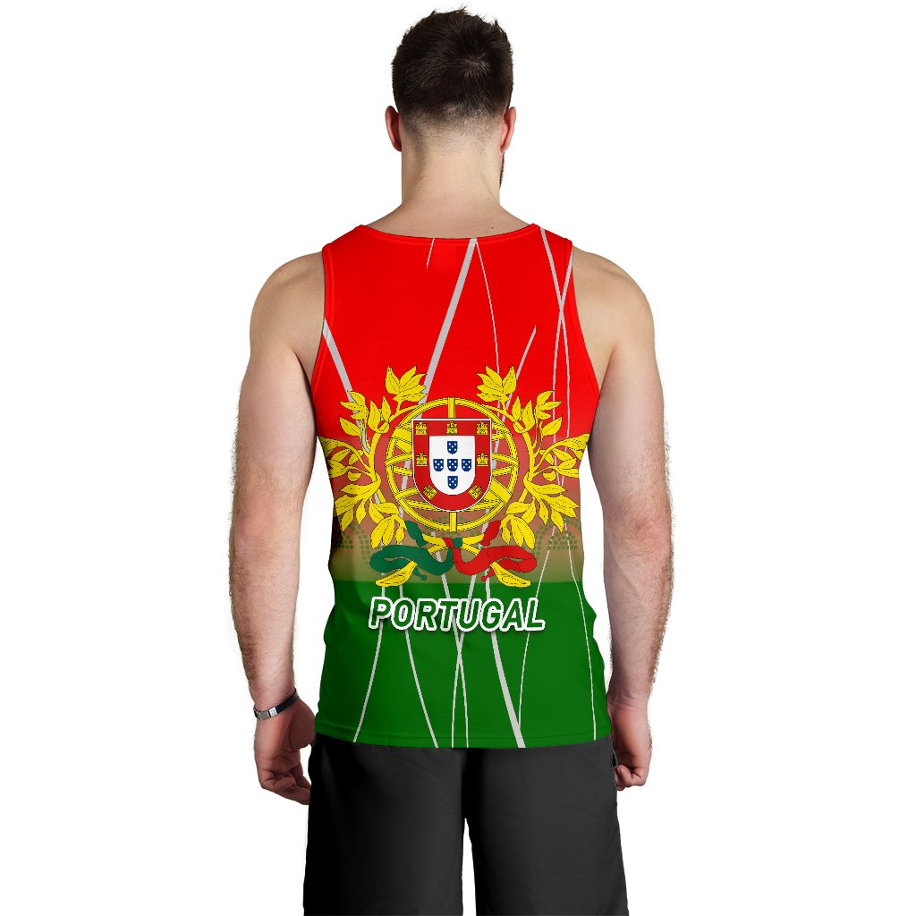 Portugal Rugby Men Tank Top Wolf - Os Lobos - Vibe Hoodie Shop