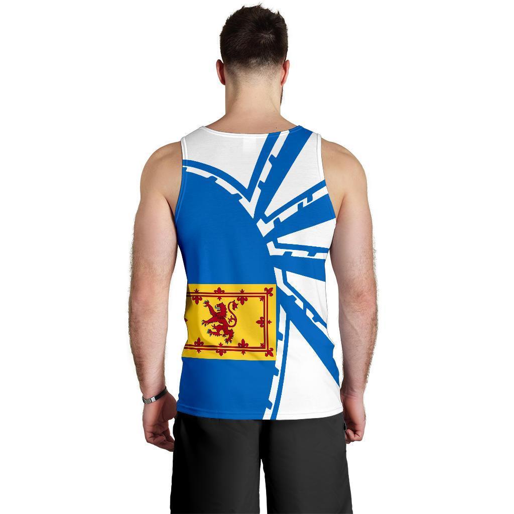 Scotland Tank Top For Men Premium Style - Vibe Hoodie Shop