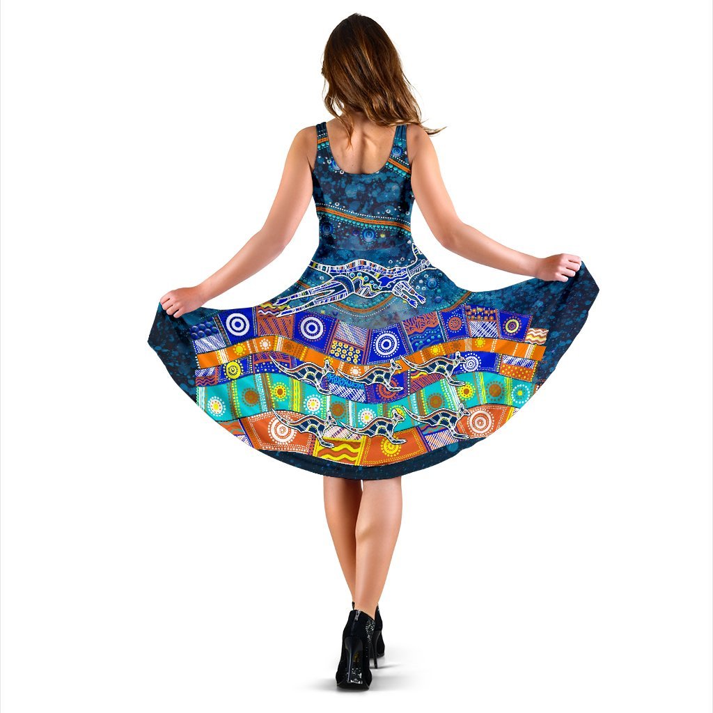 custom-text-womens-dress-kangaroo-dreaming