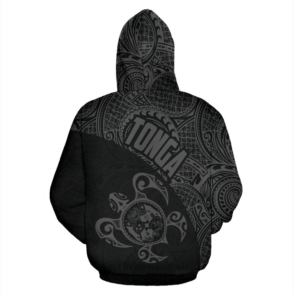 Hoodie Tonga Coat Of Arms Turtle Polynesian Pattern 11 - Vibe Hoodie Shop