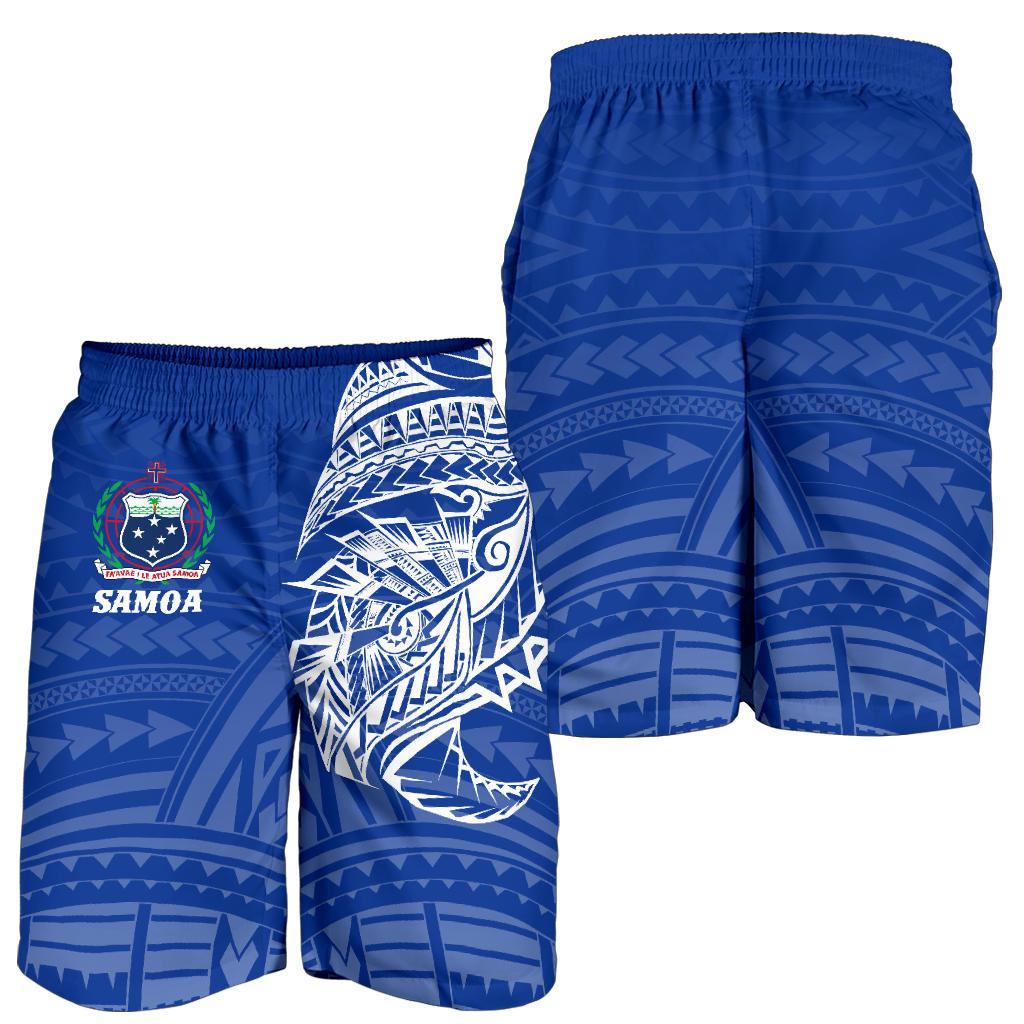 Samoa Tattoo Men Shorts Rugby Style - Vibe Hoodie Shop