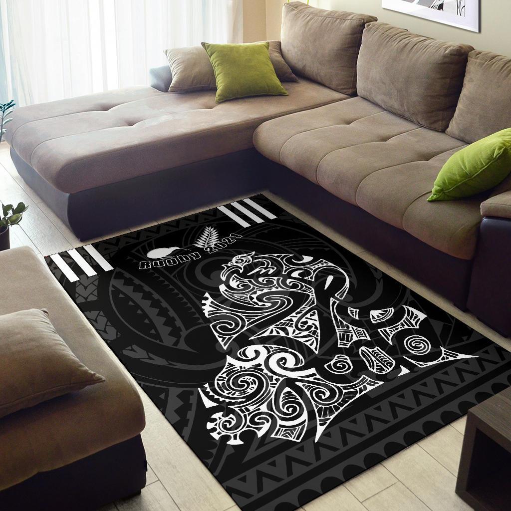 Aotearoa Super Rugby Area Rug Maori Kiwi - Vibe Hoodie Shop