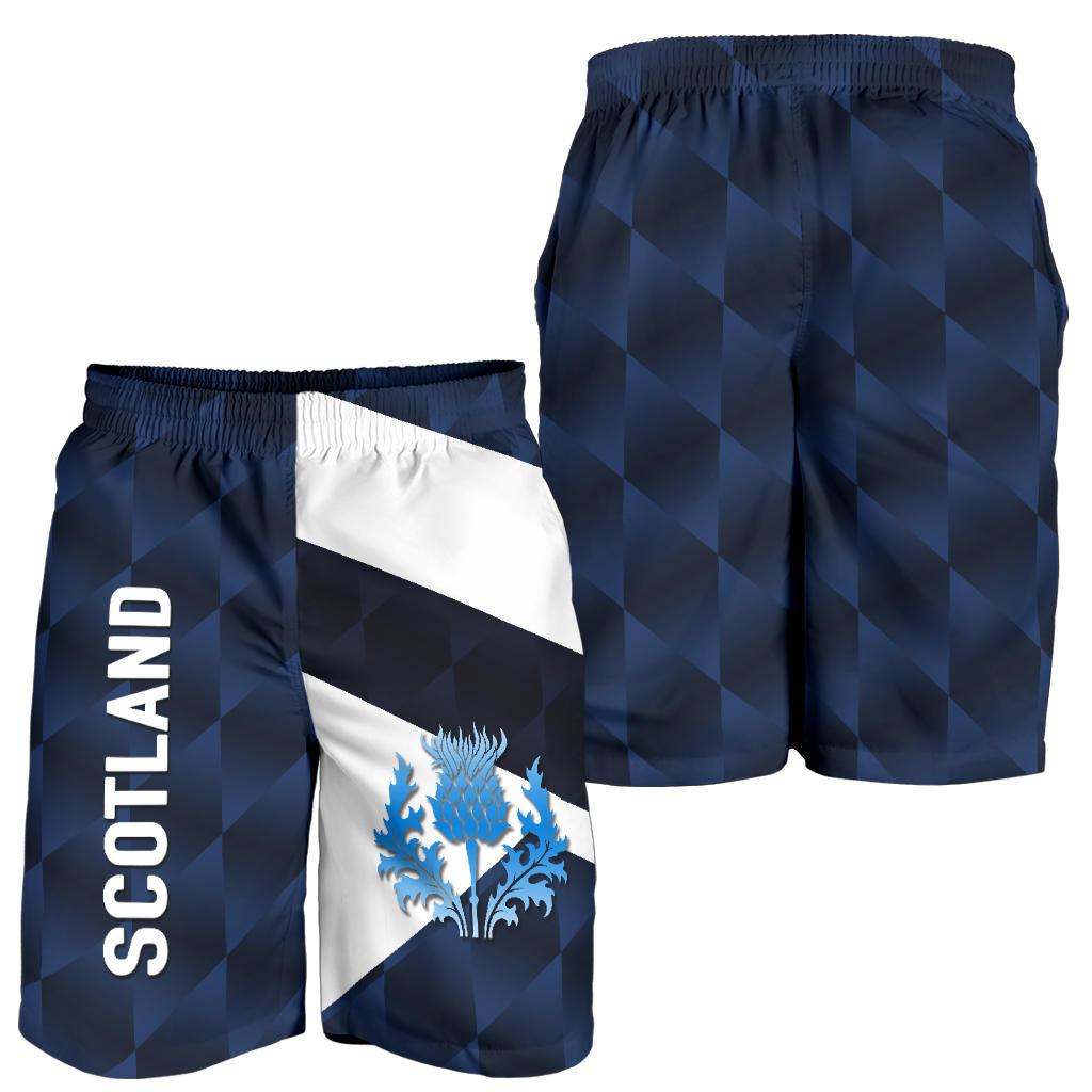 Scotland Rugby Men Shorts Sporty Style - Vibe Hoodie Shop