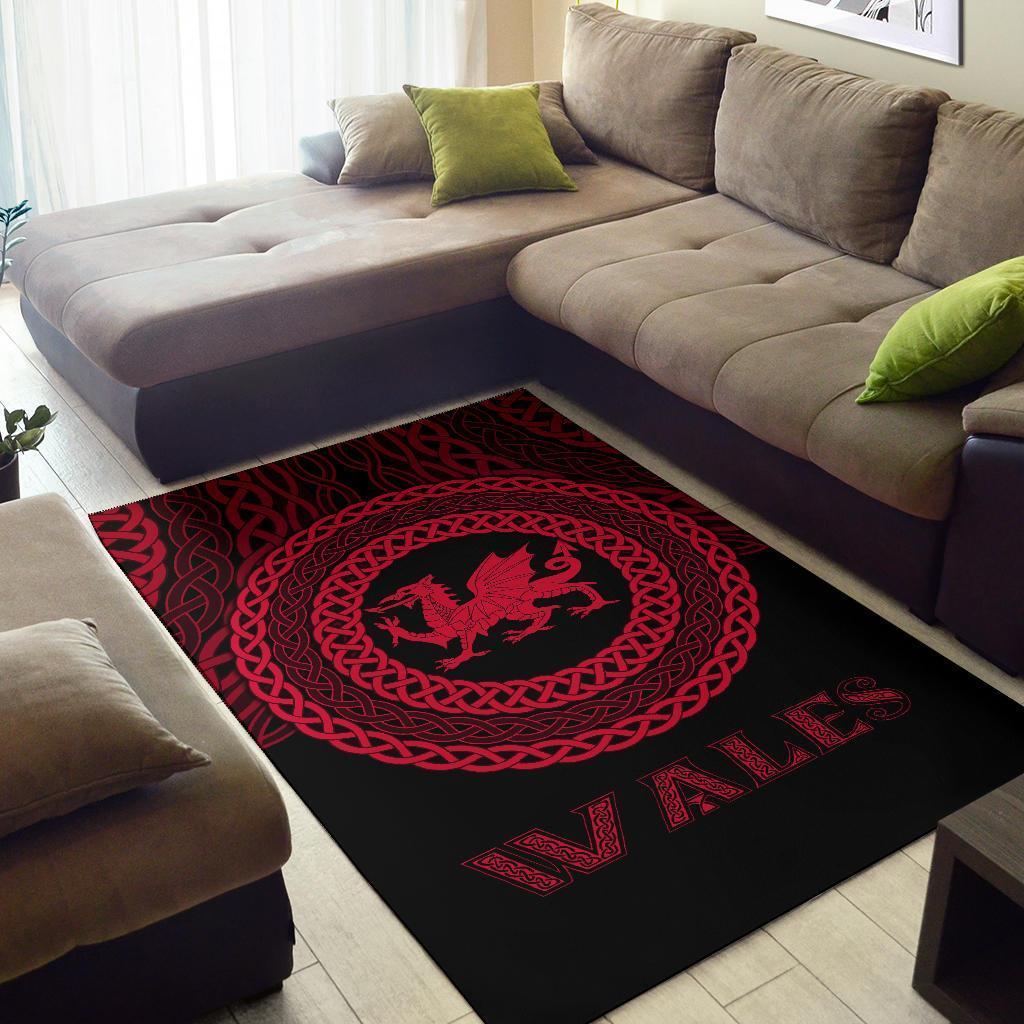 Wales Celtic Area Rug - Celtic Pride - Vibe Hoodie Shop