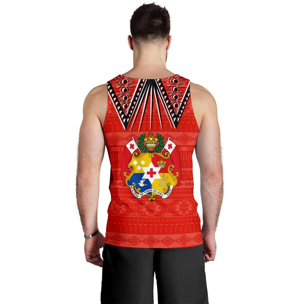 Coat Of Arms Tonga Men's Tank Top - Vibe Hoodie Shop