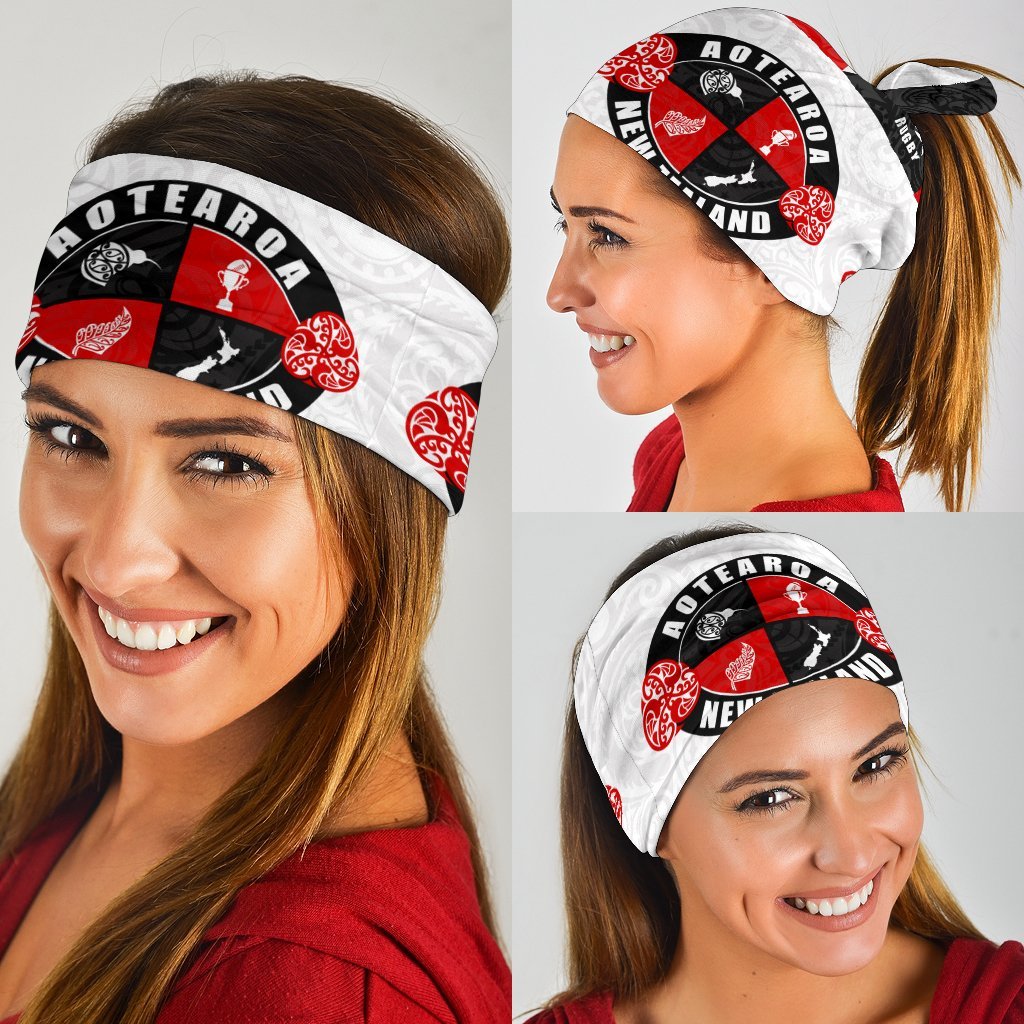 New Zealand Bandana Aotearoa Rugby Champion - Vibe Hoodie Shop