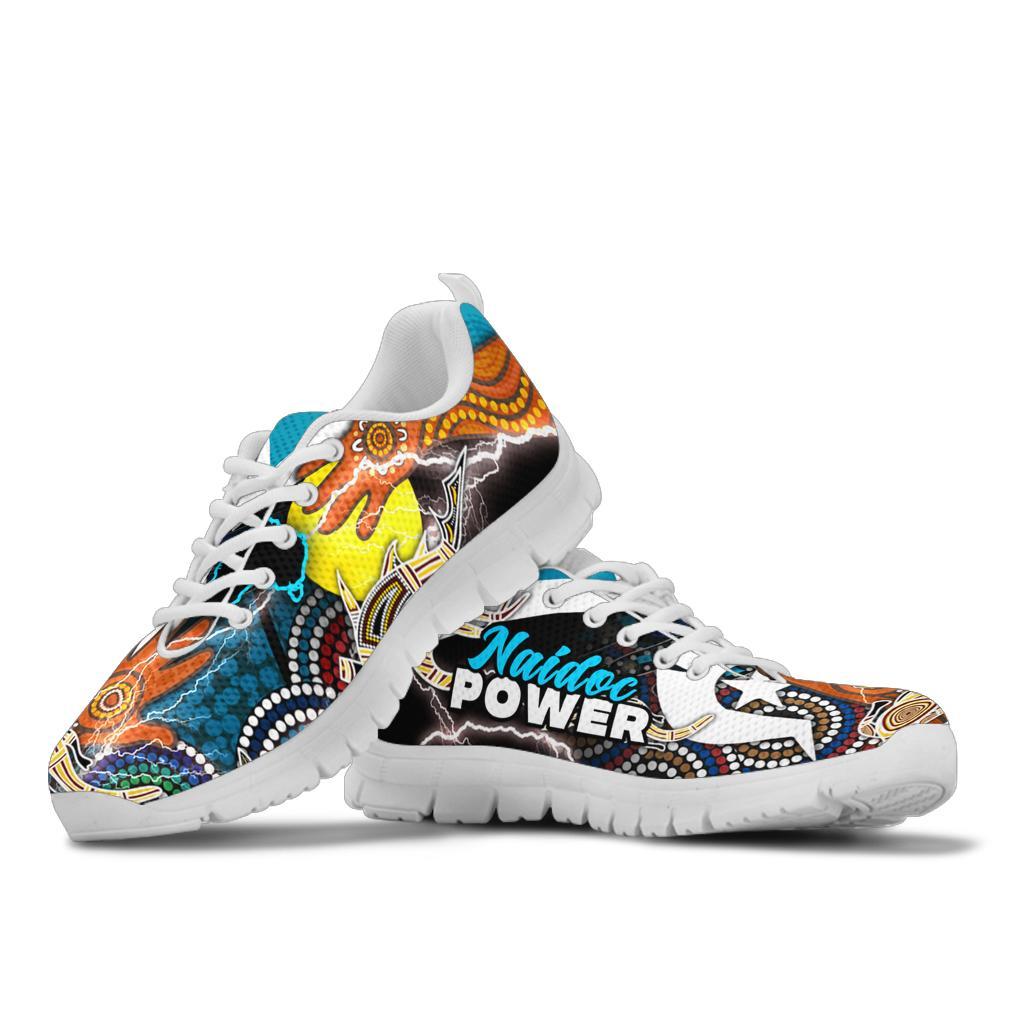 Power NAIDOC Week Sneakers Adelaide Special Version - White - Vibe Hoodie Shop