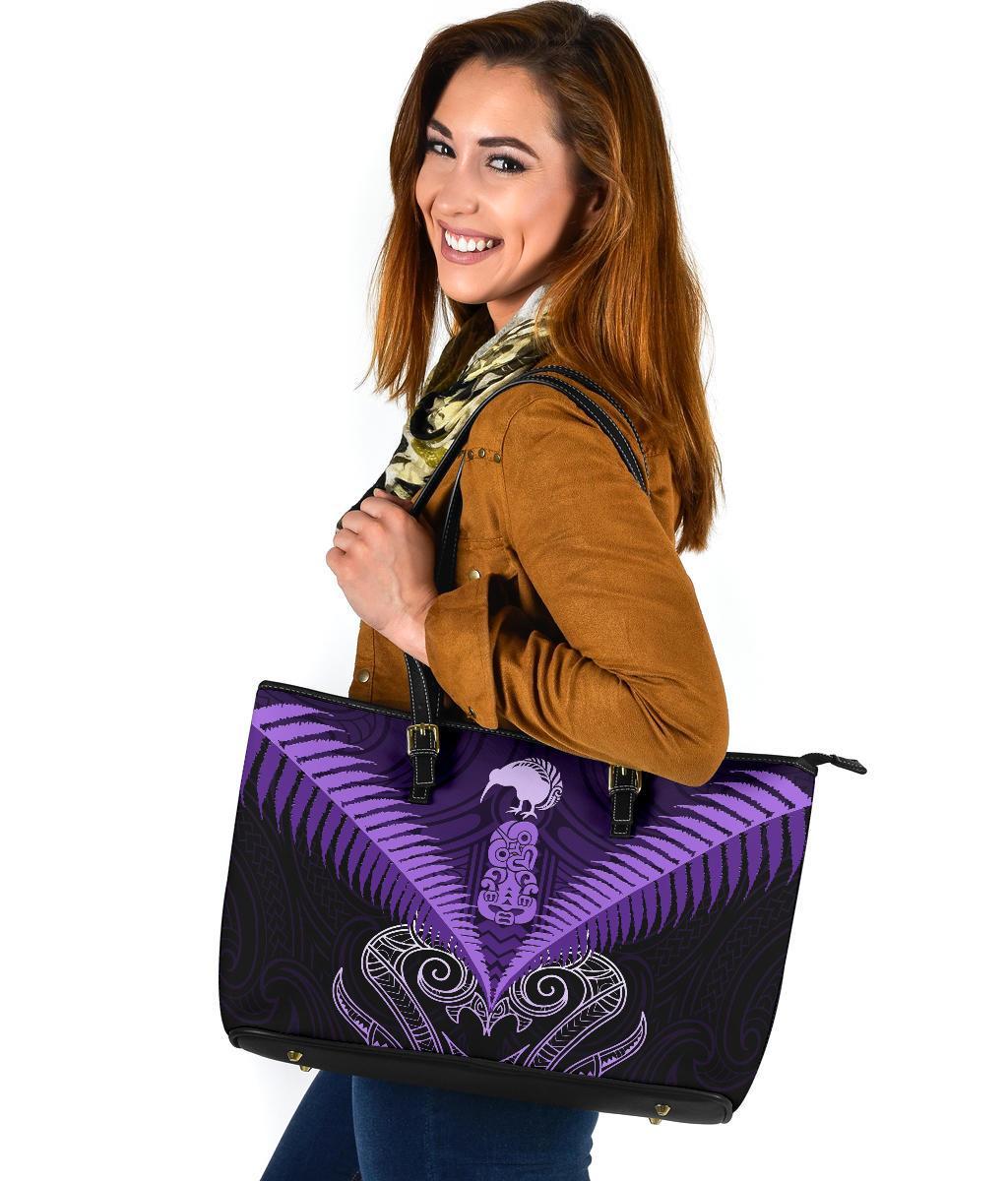 maori-manaia-new-zealand-large-leather-tote-purple