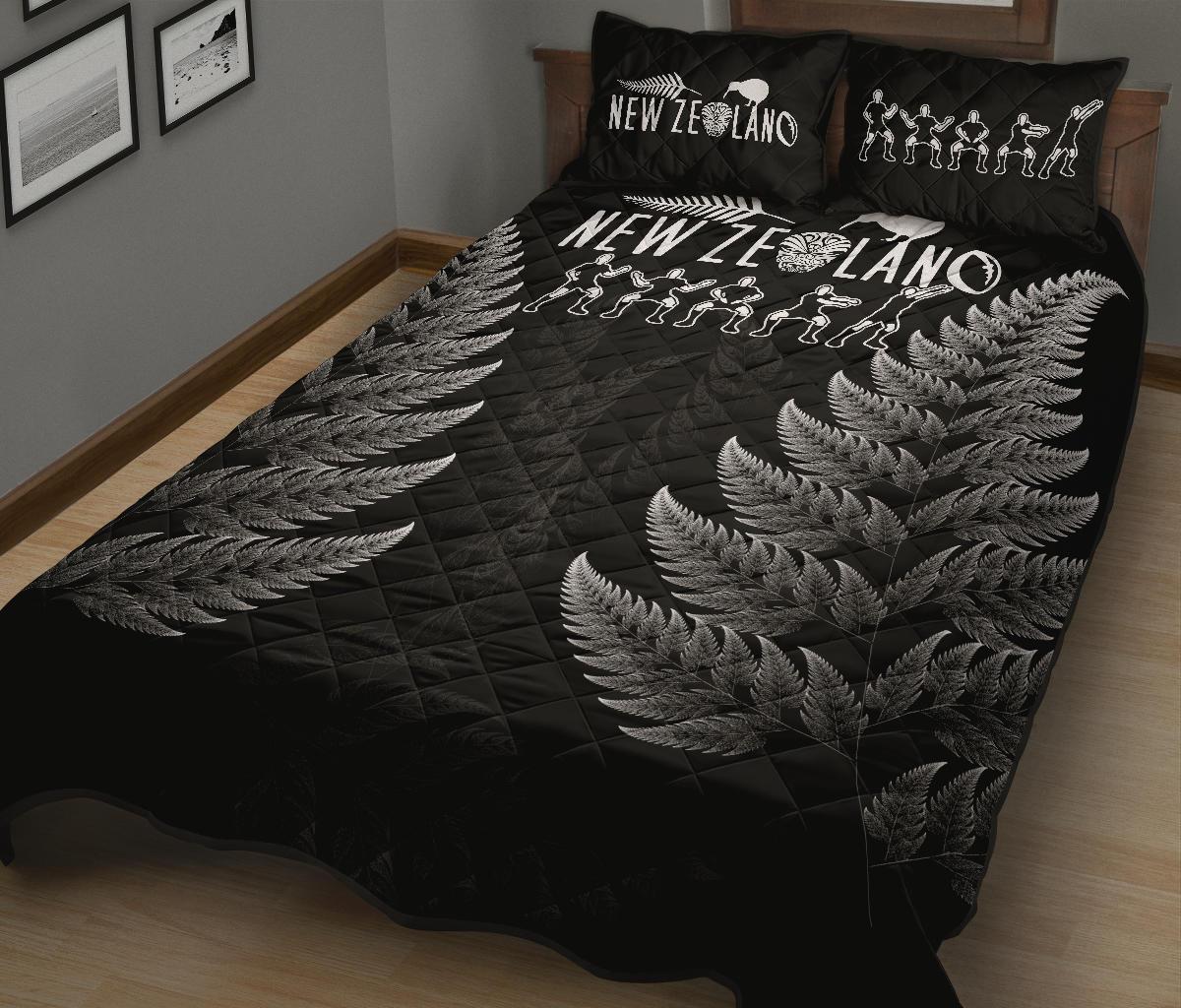 Quilt Bed Set New Zealand Rugby Haka Exclusive Edition - Vibe Hoodie Shop