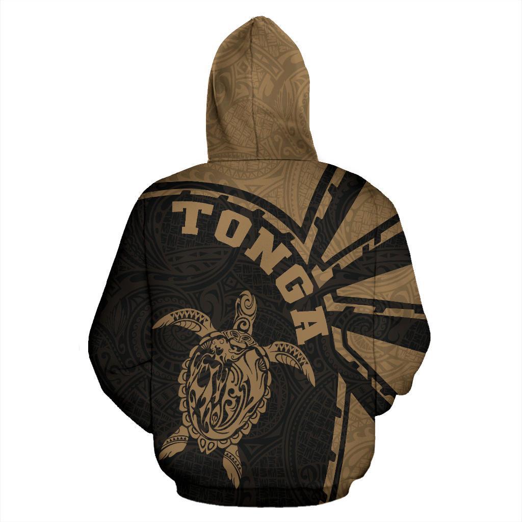 Tonga Hoodie Turtle (Gold) - Vibe Hoodie Shop