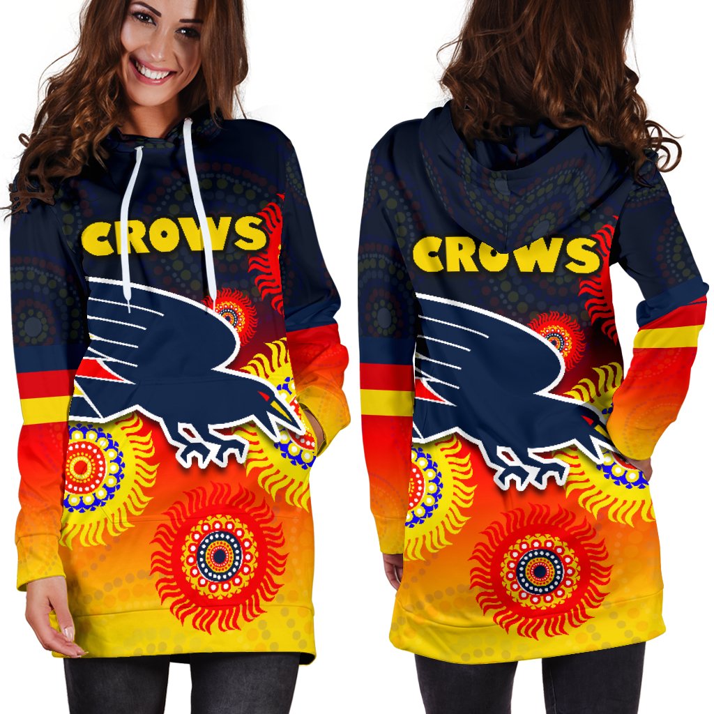 Adelaide Crows Special Style Women's Hoodie Dress - Vibe Hoodie Shop