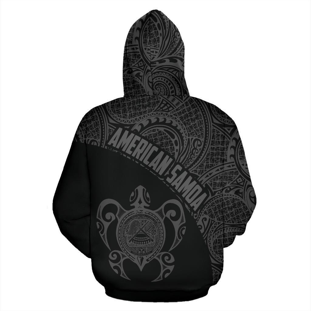 American Samoa Polynesian Hoodie Coat Of Arms In Turtle 01 - Vibe Hoodie Shop