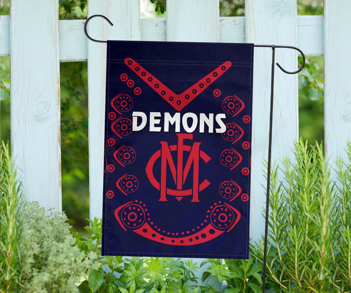 Melbourne Demons Indigenous Flag Football - Vibe Hoodie Shop