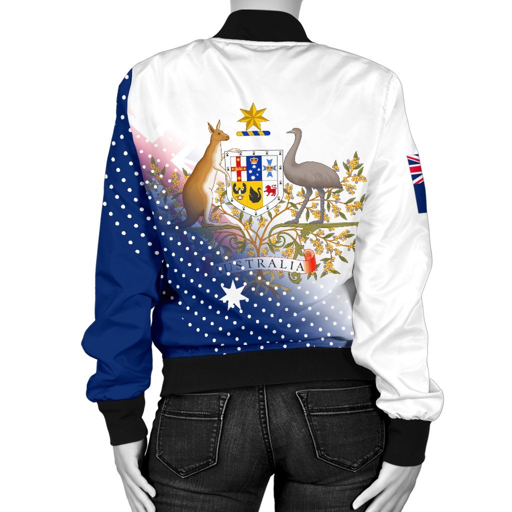 Women's Bomber Jacket - Always Proud Of Australia - Vibe Hoodie Shop