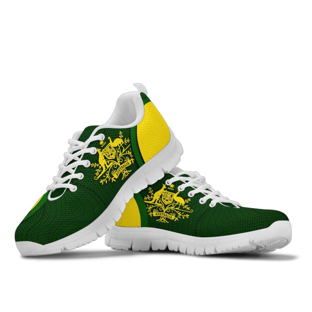 Sneakers - Australia Coat of Arms Shoes National Colors - Unisex - Vibe Hoodie Shop