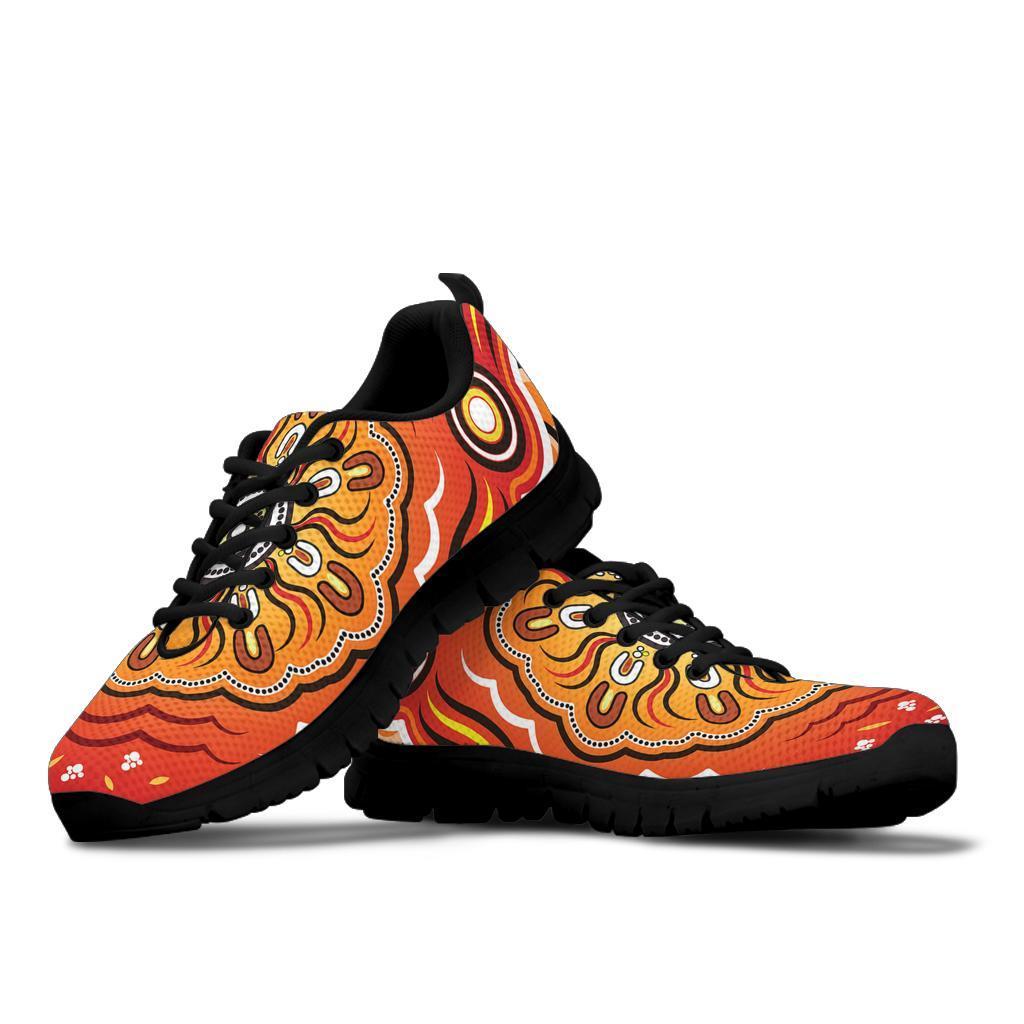 Aboriginal Sneakers - Indigenous Art Patterns Ver01 - Vibe Hoodie Shop