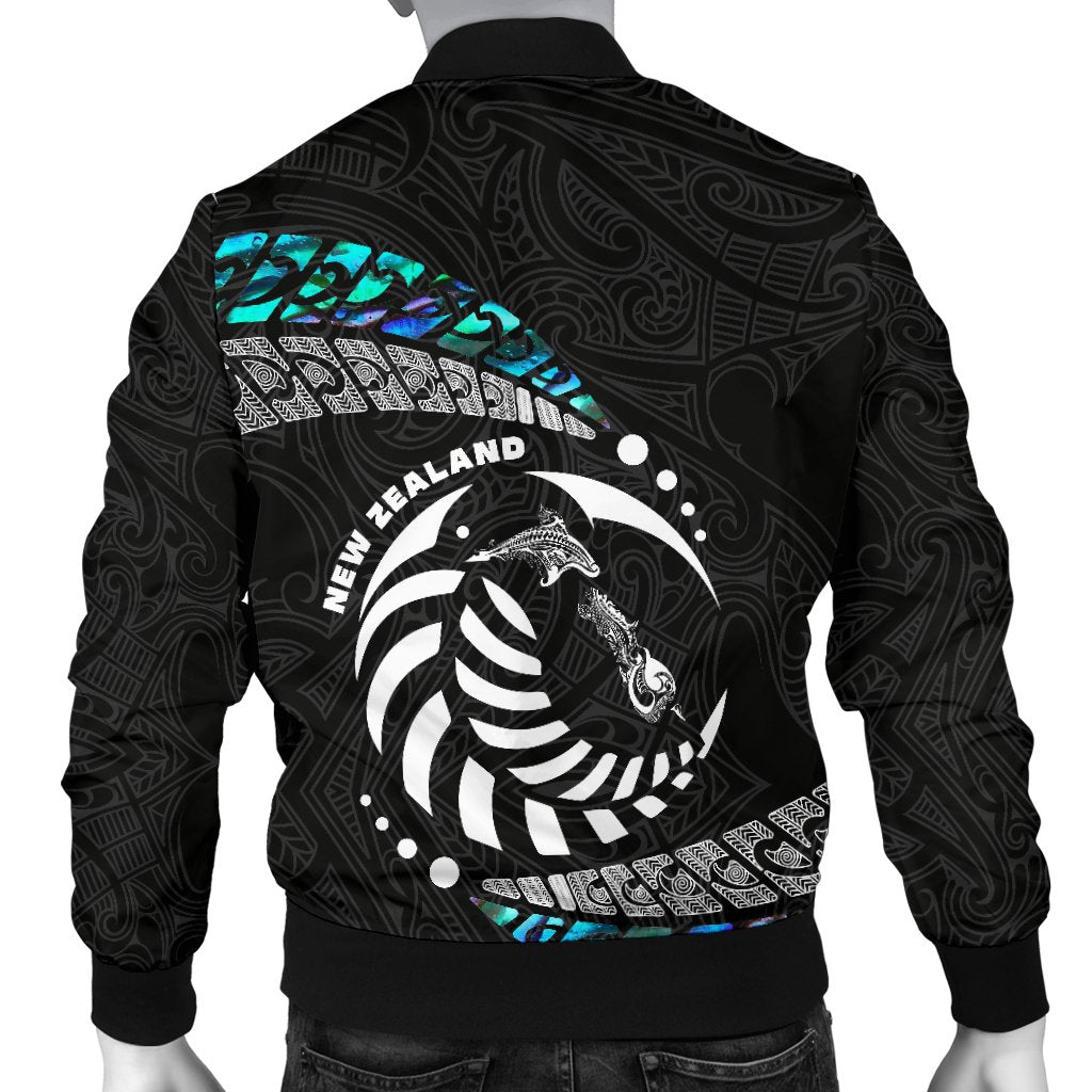 Maori New Zealand Men's Bomber Jacket Hei Tiki Sport Style - Vibe Hoodie Shop